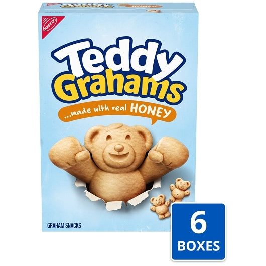 Teddy Grahams Honey Cookies, 10 Ounce — 6 Per Case