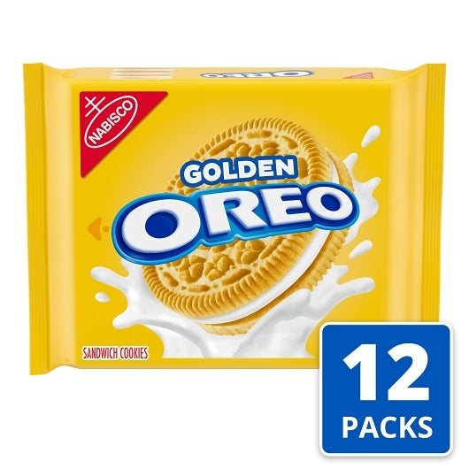 Oreo Golden Cookies, 13.29 Ounce — 12 Per Case