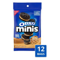 Oreo Mini Peanut Butter Cookies, 3 Ounce — 12 Per Case