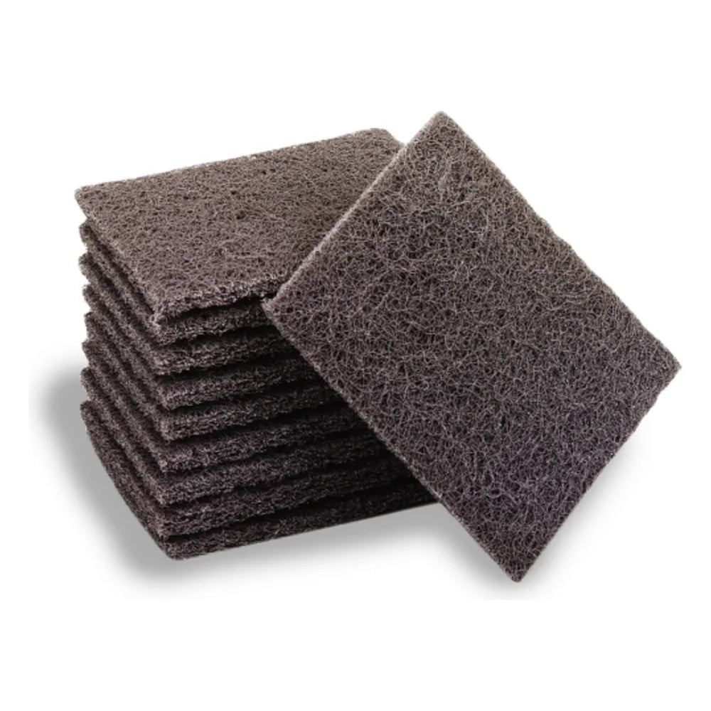 Disco 4 Inch X 5.5 Inch Brown Griddle Pad, 10 Count — 6 Per Case