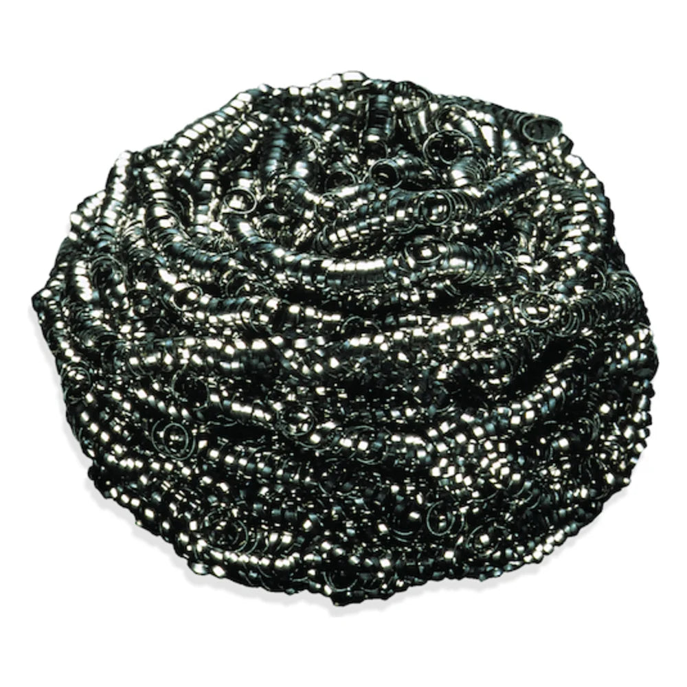 Disco Essentials Large Stainless Steel Scrubber — 12 Per Case