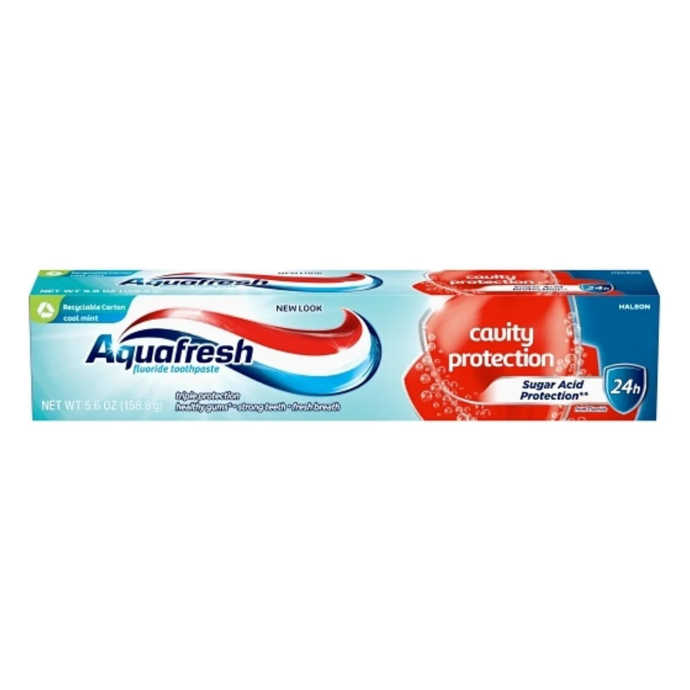 Aquafresh Cavity Protection Toothpaste, 5.6 Ounce — 12 Per Case