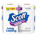 Scott Bathroom Tissue White 4 Pack, 4000 Count — 12 Per Case