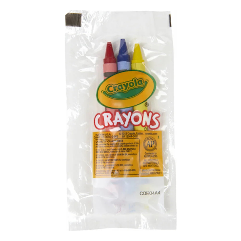 Crayola 3 Color Red Blue Dandelion Washable, 3 Count — 360 Per Case