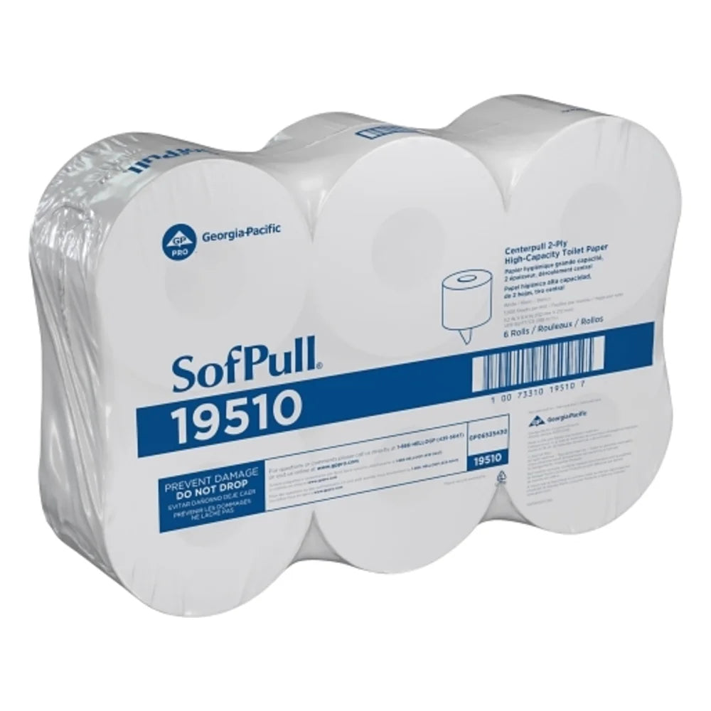 SofPull 2 Ply High Capacity Centerpull Tissue, 1 Count — 6 Per Case