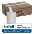 SofPull Premium Towels Centerpull Regular Capacity White, 1 Count — 6 Per Case