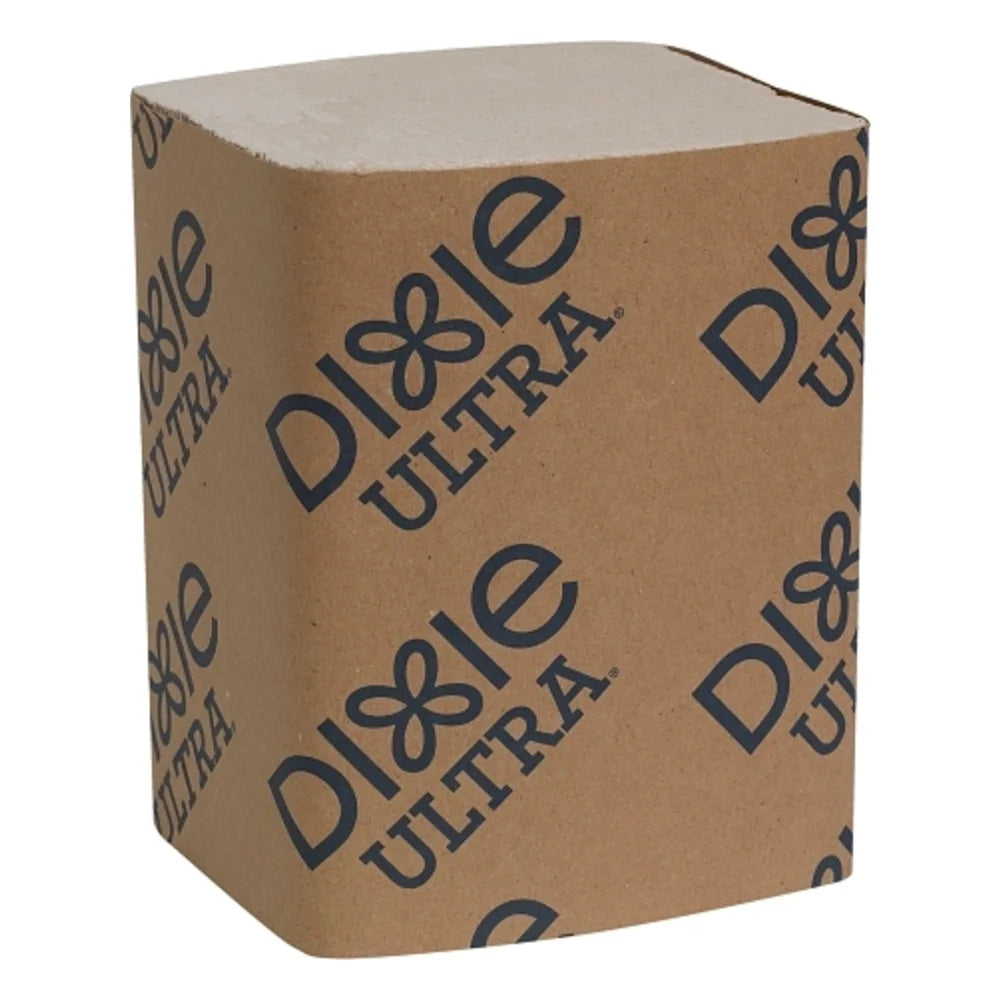 Dixie Ultra Interfold Brown 2 Ply Napkin Dispenser Refill 6.5 Inch X 9.85 Inch, 1 Count — 24 Per Case