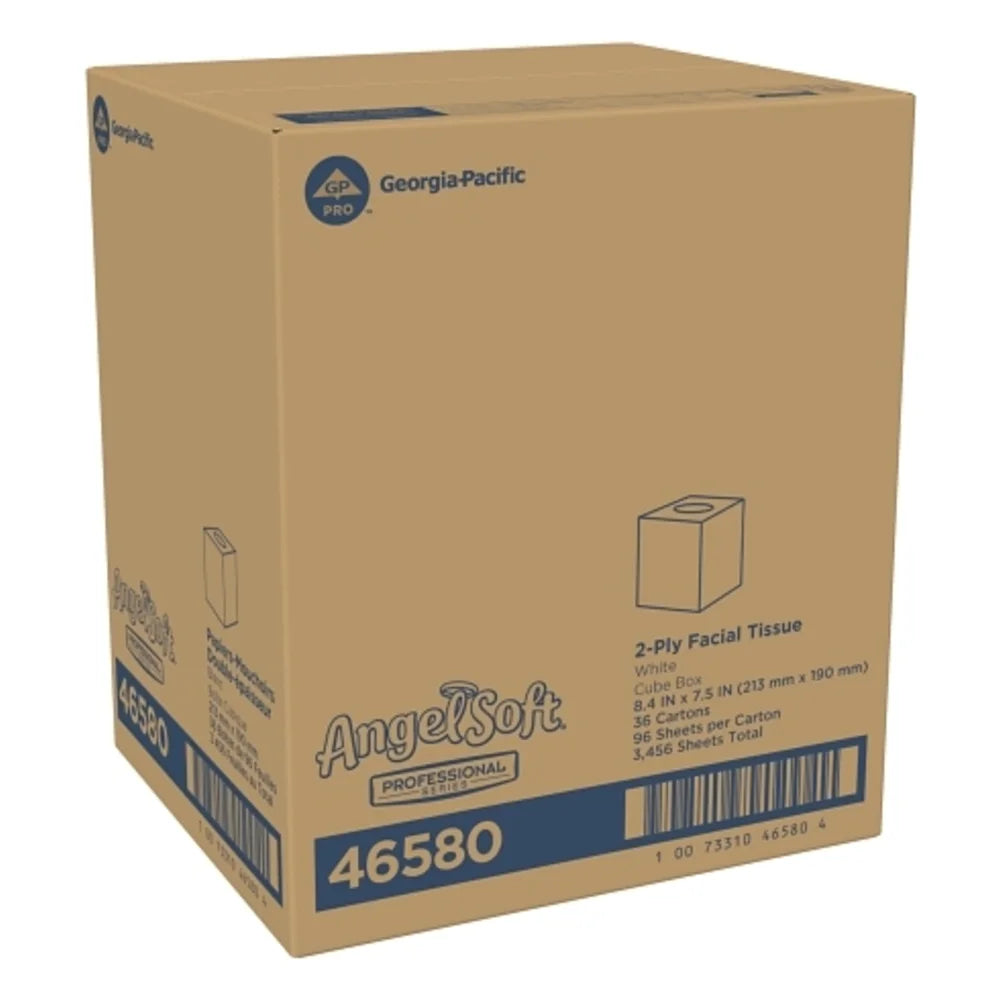 Angel Soft Professional Series Facial Cube 96/36, 1 Count — 36 Per Case