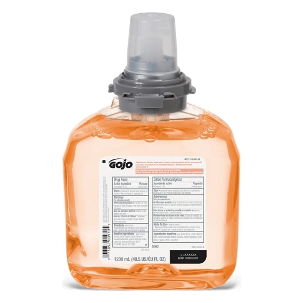 Gojo Premium Antibacterial Foam Handwash Refill, 1 Count — 2 Per Case