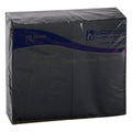 Hoffmaster 15 Inch X 17 Inch 2 Ply 1/8 Fold Paper Black Dinner Napkin, 125 Each — 8 Per Case