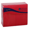 Hoffmaster 15 Inch X 17 Inch 2 Ply 1/8 Fold Paper Red Dinner Napkin, 125 Each — 8 Per Case