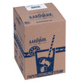 Aardvark Paper Straw Black Jumbo Wrapped 7.75" — 8 Per Case