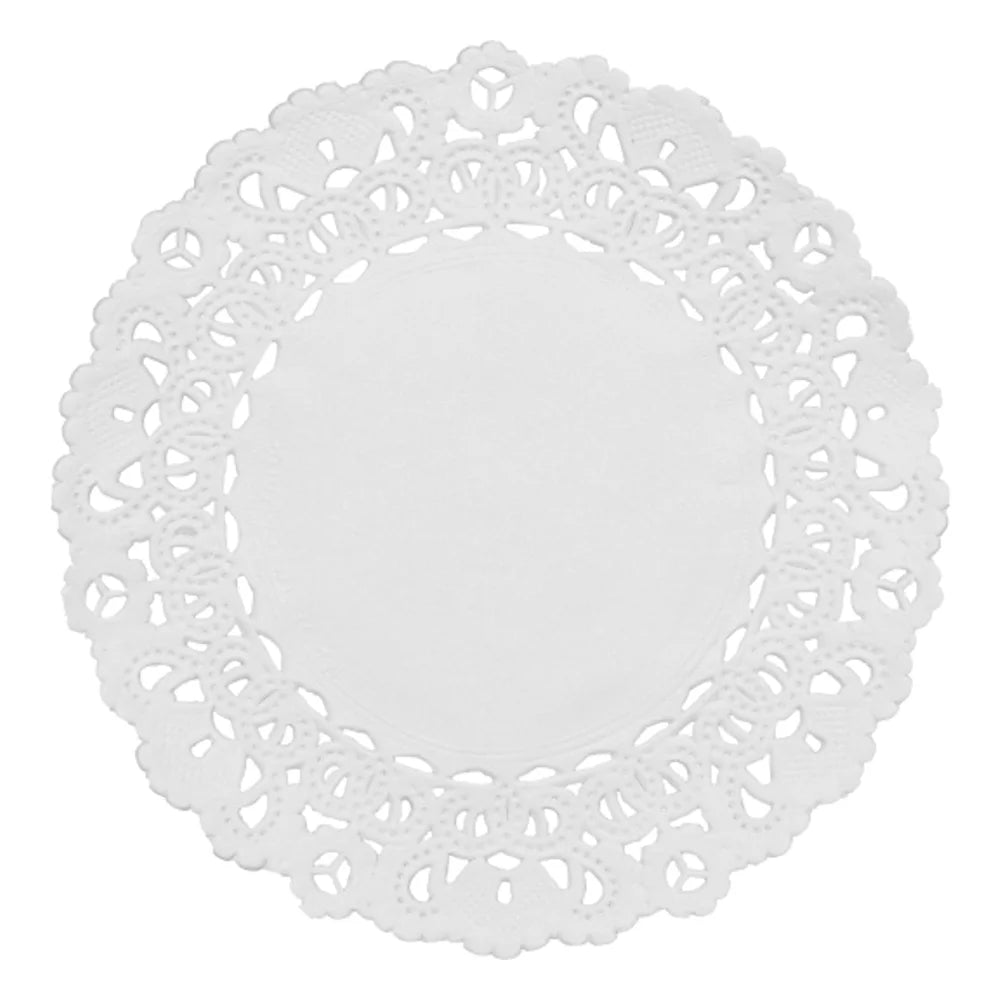 Brooklace Cambridge Lace Doily 4 Inch — 1 Per Case