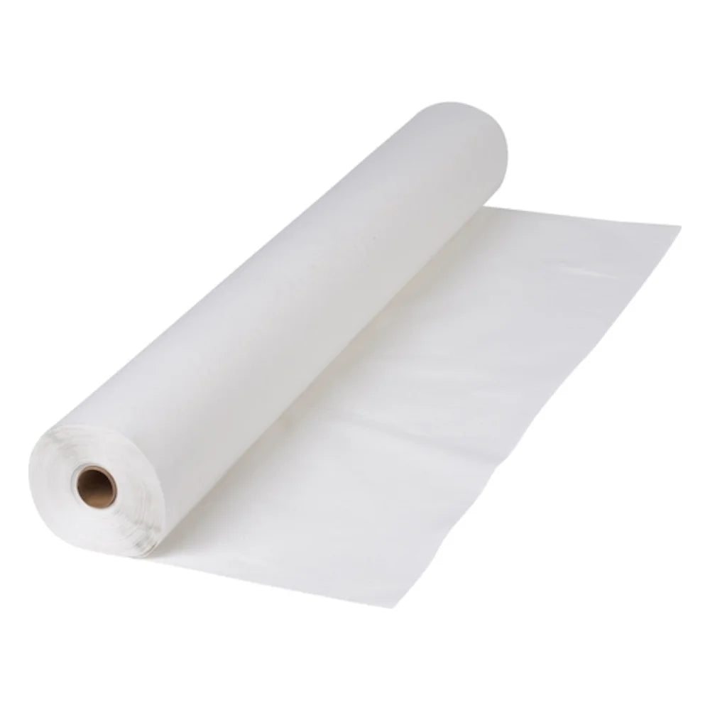 Hoffmaster Bright White Paper Roll Table Cover — 1 Per Case