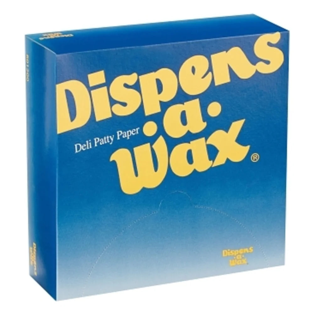 Dispens-A-Wax Patty Paper 6 X 6 X 0.875", 1000 Count — 840 Per Case