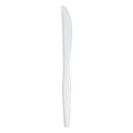 Dixie Heavy Weight Polystyrene White Knife, 1000 Count — 112 Per Case