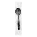 Dixie GP Pro Heavy Weight Polystyrene Plastic Black Soup Spoon, 1000 Count — 72 Per Case