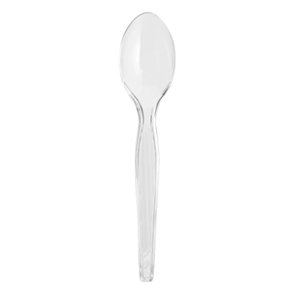 Dixie Heavy Weight Polystyrene Crystal Teaspoon, 1000 Count — 1 Per Case