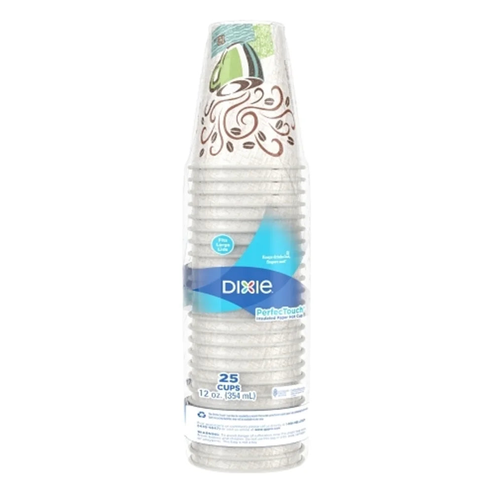 Dixie PerfecTouch Cups, 12 Ounce — 360 Per Case