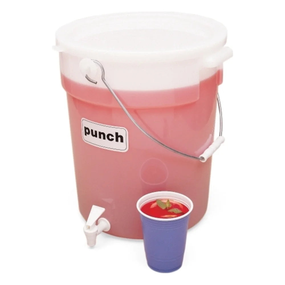 Cambro White Beverage Dispenser, 6 Gallon — 1 Per Case