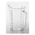 Cambro Plastic 4 Quart Clear Measuring Cup, 1 Each — 1 Per Case