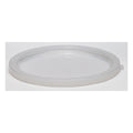 Cambro Round Translucent Storage Container Lid for 12, 18, and 22 Quart — 6 Per Case