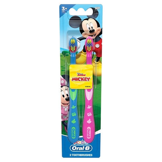 Oral-B Kid's Sparkle Fun Manual Toothbrush, 2 Count — 72 Per Case