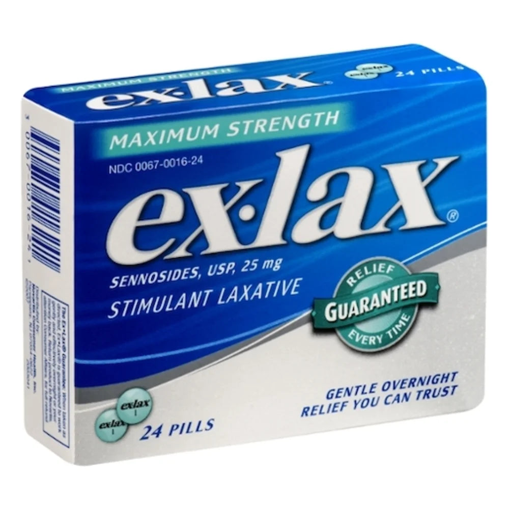 EX-Lax Pills — 24 Per Case