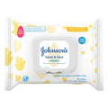 Johnson's Baby Hand And Face Wipes, 25 Count — 4 Per Case