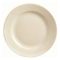 Libbey Princess White Rolled Edge Cream White Medium Rim Plate, 6 5/8" — 36 Per Case