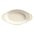 Libbey Bedrock Ovenware Oval Welsh Rarebit 8 5/8" - Cream White, 8 Oz — 24 Per Case