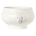 Libbey Bedrock Ovenware Lion Head Bowl 5.75" - Ultra Bright White, 15 Oz — 12 Per Case