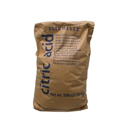 Commodity Citric Acid Fine Granular, 50 Pound — 1 Per Case