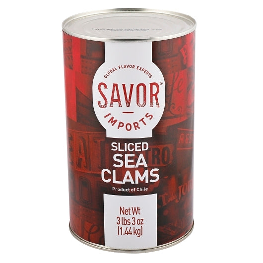Savor Black Label Gourmet Sliced Clam, 51 Ounce — 6 Per Case