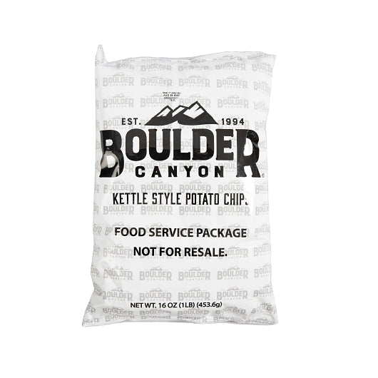 Boulder Canyon Kettle Chips Natural Flavor, 16 Ounce — 8 Per Case