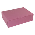 Boxit 14 Inch X 10 Inch X 4 Inch Strawberry Pink 1 Piece Bakery Cornerlock Box — 100 Per Case