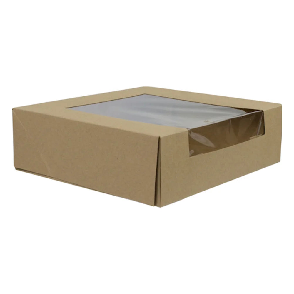 Boxit Box With Waterfall Window 4 Corner Beers, 8X8x2 — 150 Per Case