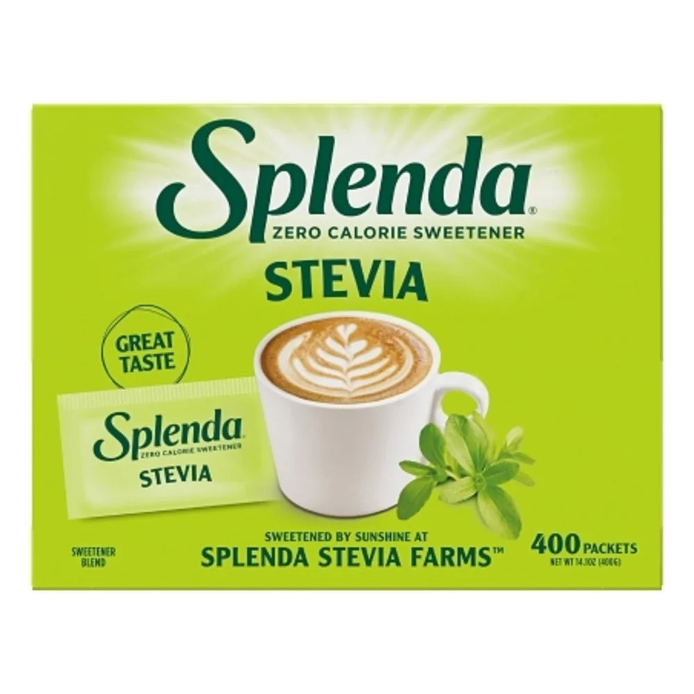 Splenda Stevia Sweetener, 400 Count — 4 Per Case