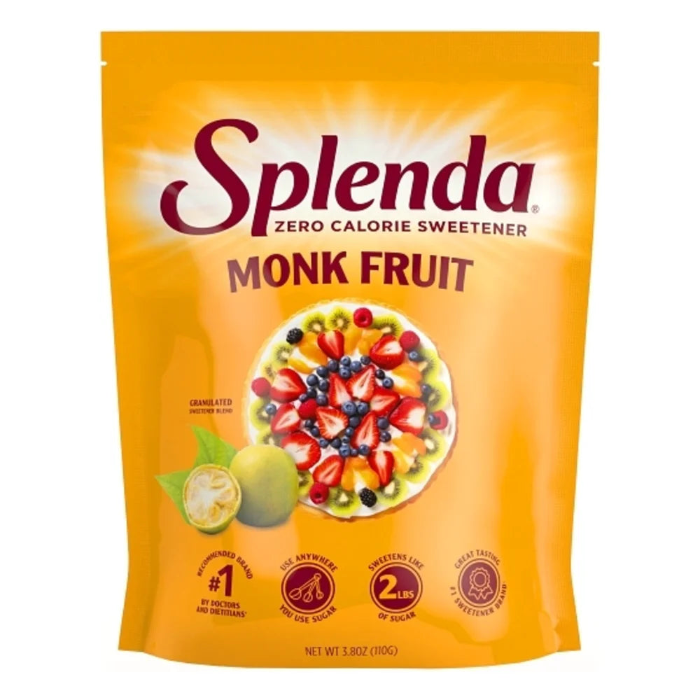 Splenda Naturals Monk Fruit Sweetener, 3.8 Ounce — 6 Per Case