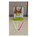 Goldmax Straws Straight Unwrapped Neon Giant 8" — 6 Per Case