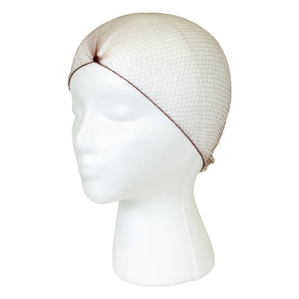 Neatgards Nylon Dark Brown Large Light Weight Hairnet — 1440 Per Case