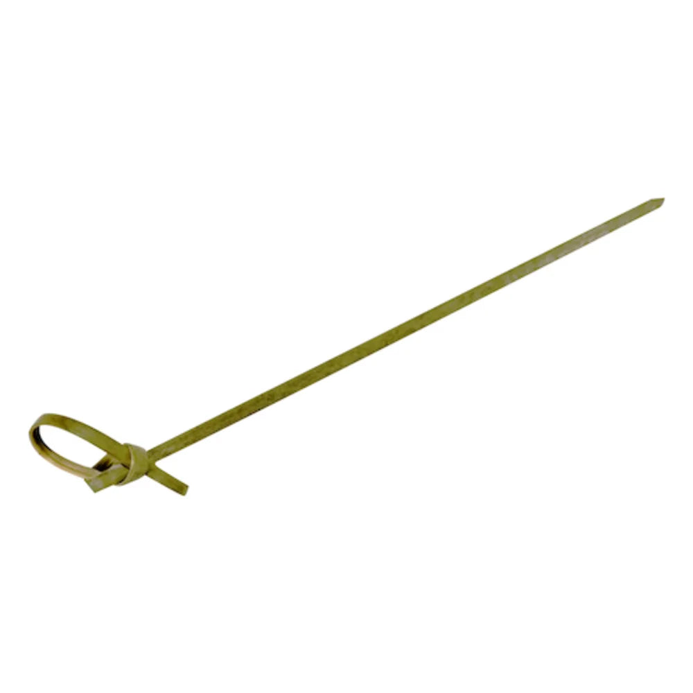Handgards 4 Inch Wood Bamboo Pick With Knot — 1000 Per Case