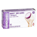 Handgards Snugfit Vinyl Clear Form-Fitting Powder Free Medium Glove — 1000 Per Case