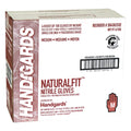 Handgards Naturalfit Nitrile Blue Form-Fitting Powder Free Medium Gloves — 400 Per Case