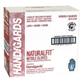 Handgards Naturalfit Nitrile Blue Form-Fitting Powder Free Large Glove — 400 Per Case