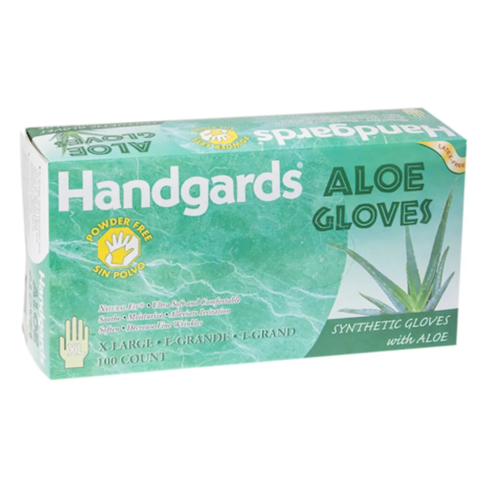 Handgards Synthetic Green Powder Free Extra Large Glove — 400 Per Case