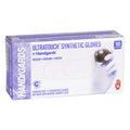 Handgards Ultratouch Synthetic Blue Powder Free Medium Glove — 1000 Per Case
