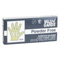 Valugards Polyethylene Clear Form-Fitting Stretch Powder Free Extra Large Glove — 1000 Per Case