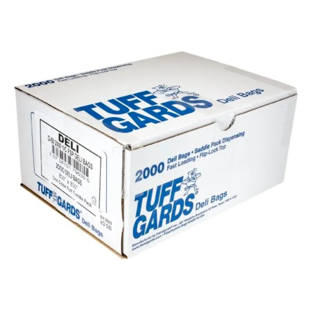 Tuffgards High Density Saddle Printed Deli Bag — 2000 Per Case