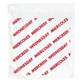 Valugards High Density Saddle Preportion Bag Printed Wednesday Red — 2000 Per Case